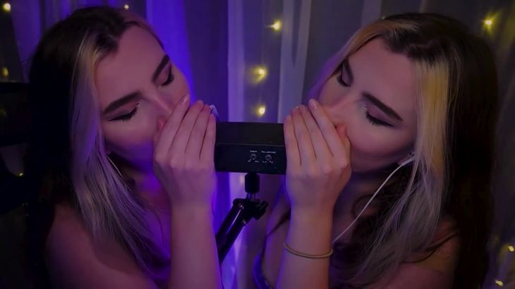ASMR Pure Twin Earlicking – Double Ear Noms for Double Tingles