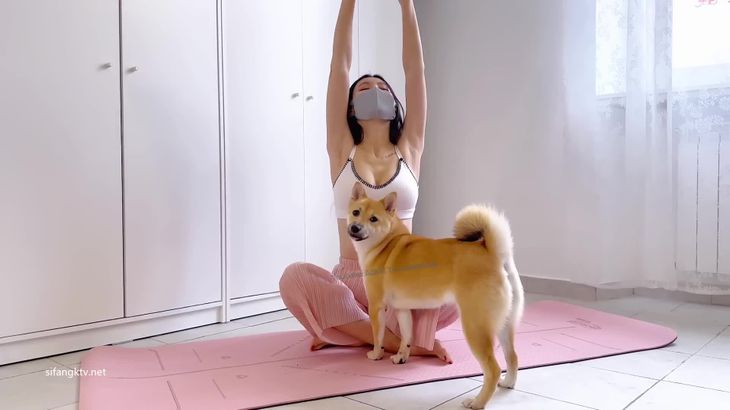 【JessieJiang】韩国网红瑜伽教学视频 1