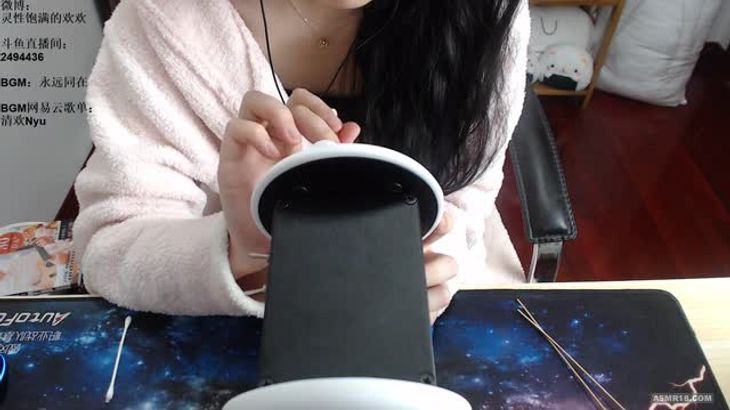 【灵性饱满的欢欢】ASMR助眠减压视频集 25