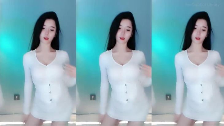 【斗鱼佐伊】激光雨热舞真白