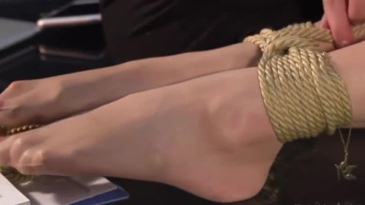 【双生花系列】气质白领丝足唯美同事只能屈辱舔脚 4