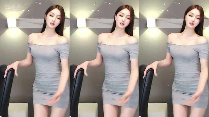 【虎牙环星M晴小兔】紧身包臀 热舞中