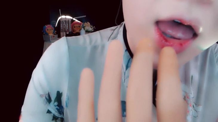 【虎牙肉淼淼】老公手指好好吃