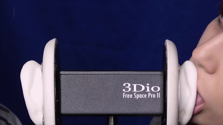 ASMR Ear Licking TWIN 4k Кушаю ушки EAR EATING