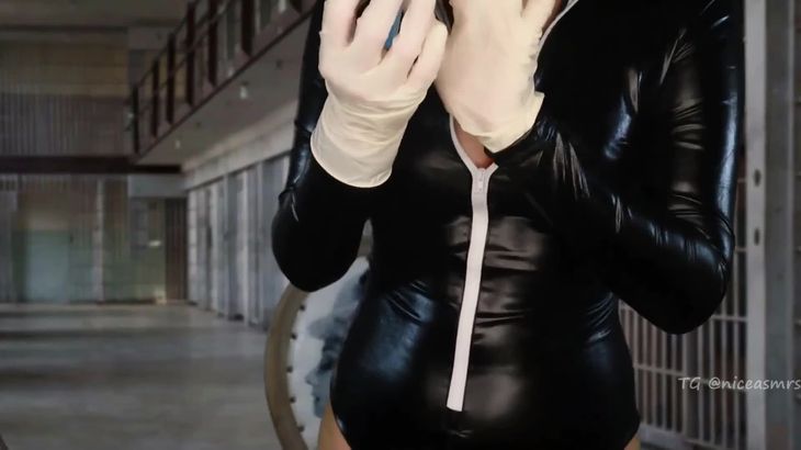 【Uying】ASMR福利 皮衣的诱惑