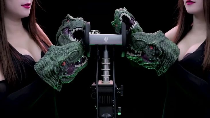 【晓晓小UP】ASMR恐龙奇妙的触发音