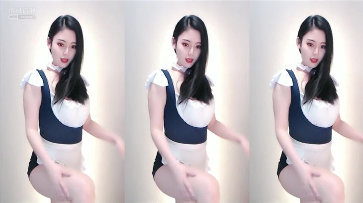 【虎牙众乐米朵酱】新人女仆装热舞主播