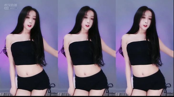 【虎牙恩率】黑丝热舞包臀裙，这个臀部一绝