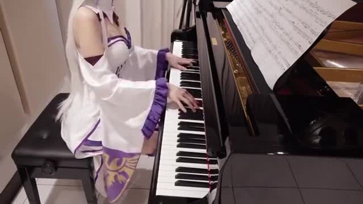 Re:ゼロから始める異世界生活 ED2 Stay Alive エミリア（高橋李依） Re:Zero kara Hajimeru Isekai Seikatsu [ピアノ]