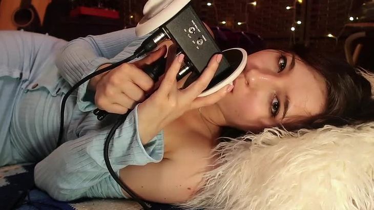 AftynRose ASMR Sleepy Ear Noms loving affirmations