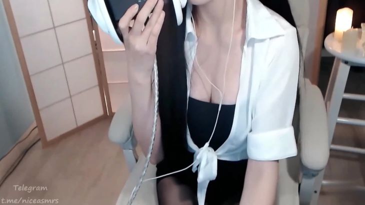 ASMR@婉儿别闹 最新舔耳福利