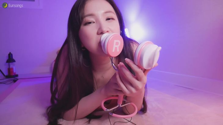 【EUNSONGS】ASMR舔耳 让你心动