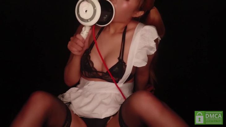 【Uying】ASMR扎马尾性格舔耳助眠