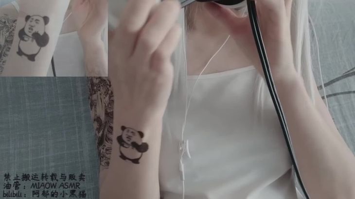 【阿郁的小黑猫】经典ASMR助眠视频合集 50