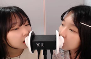 助眠 chu_a츄아-无人声、双胞胎姐妹左右耳的嘴声助眠