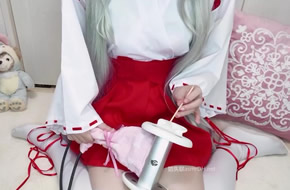 凤玲天天NICO会员限定 真人女巫膝枕掏耳朵