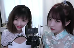 [小女巫露娜助眠]姐妹双人耳朵清洁助眠哄睡