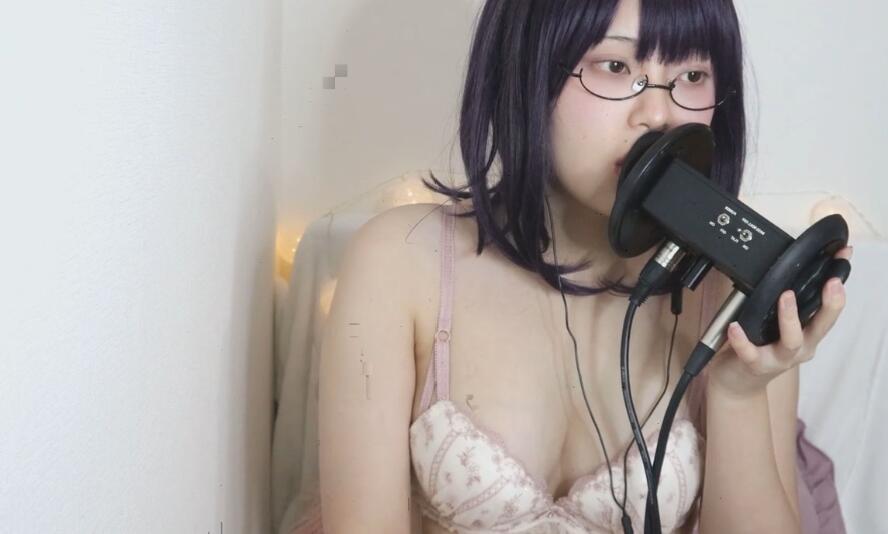 千岁堇ASMR 下着姿顔出し耳舐め動画pixivFANBOX 2022-11-28.