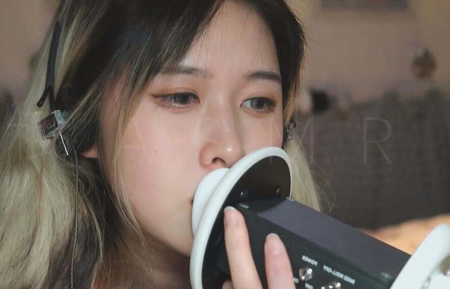 椰子ASMR双耳堵耳口腔音.