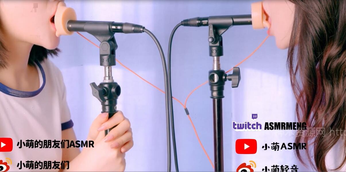 小萌ASMR会员一月 双人舔耳.