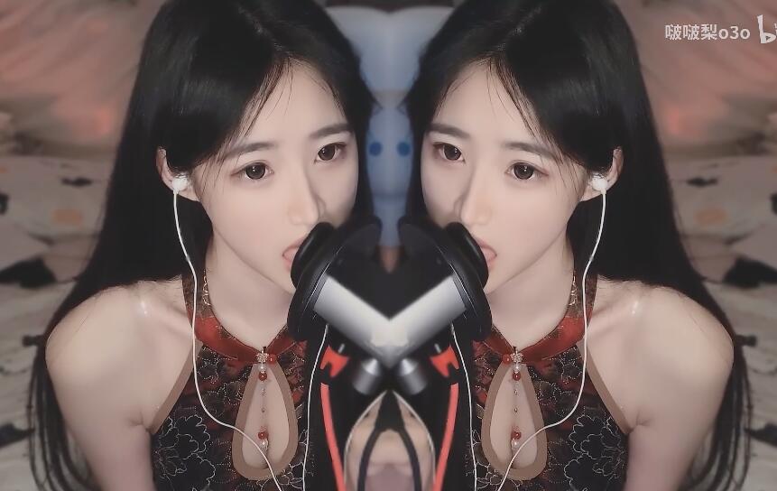 啵啵梨 ASMR双胞胎旗袍姐妹的酥麻.