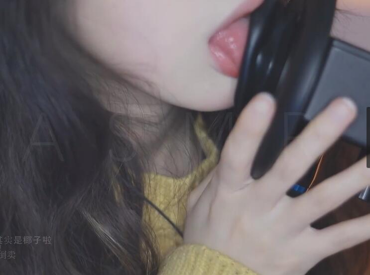 椰子ASMR 较深入的黑耳慢速天鹅.