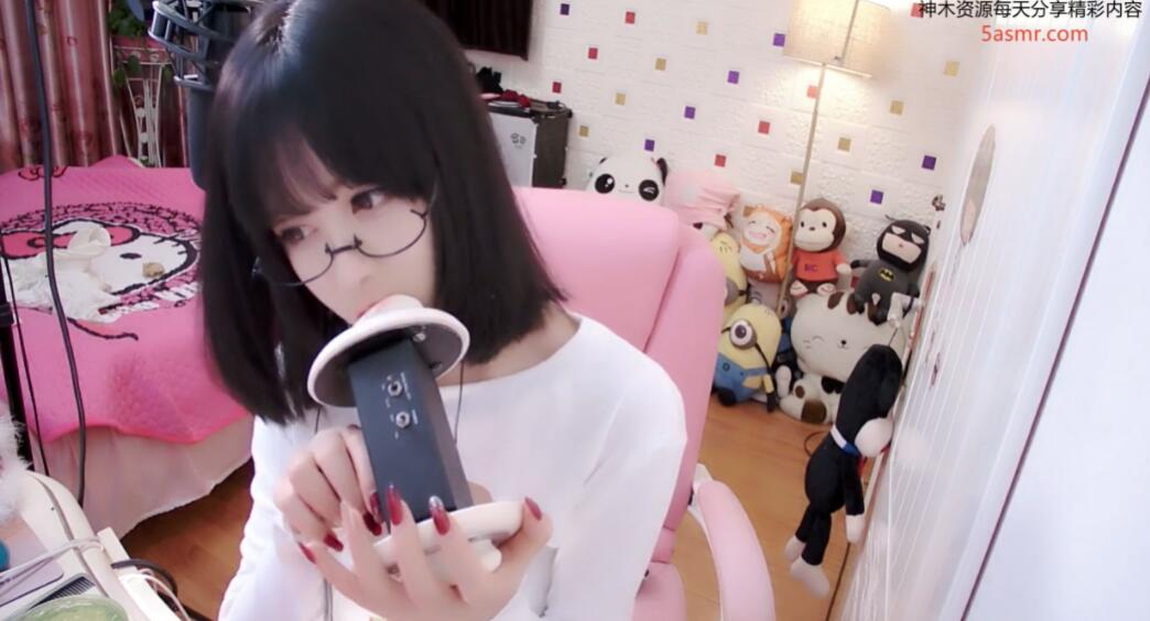 短发娜娜Sweet超火asmr舔耳福利.