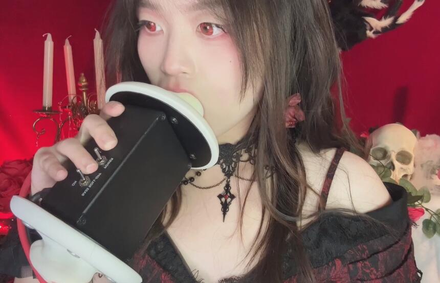 椰椰拿铁助眠 万圣夜吸血鬼特辑：口腔音.