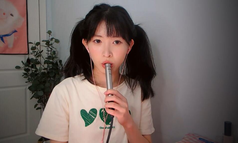芝麻对辣 ASMR 超敏感啃麦 舔舌.