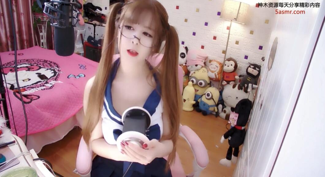 斗鱼娜娜Sweet超火asmr福利学生装.