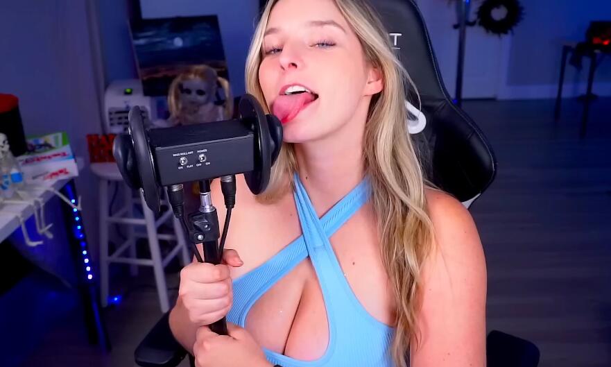 TheNicoleT ASMR 深入舔耳.