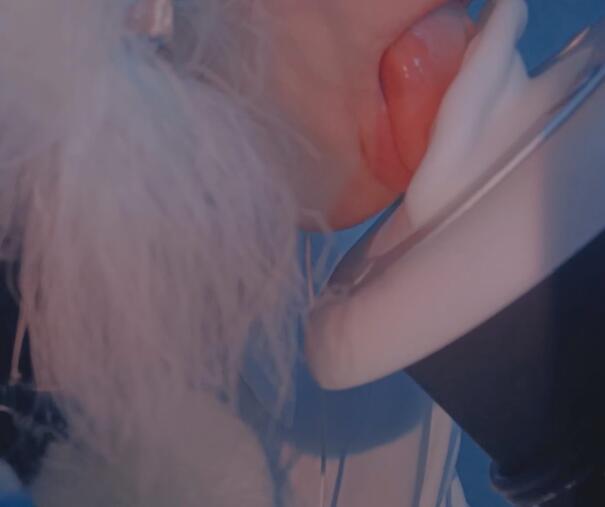 【MIAOW ASMR阿郁的小黑猫】 舔耳.