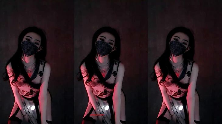 【虎牙灵芸不爱笑】极品要命舞姬 千元定制福利烧舞合集 17