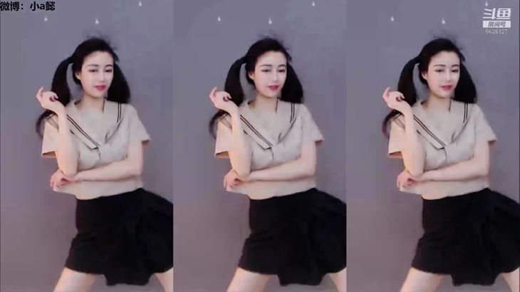 【斗鱼小a懿】高颜值极品御姐 飞机群定制舞蹈集《摩托摇少女版》