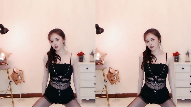 【虎牙张昔由】极品高颜值御姐 长腿丝足 定制热舞集 8