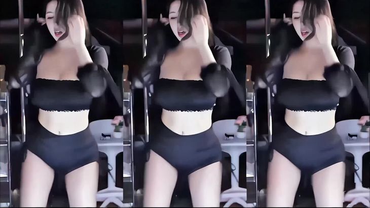 【斗鱼小酒窝翁馨】直播抖动舞蹈精选 4