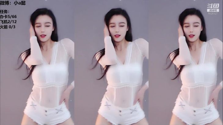 【斗鱼小a懿】高颜值极品御姐 飞机群定制舞蹈集《ILoveYou》