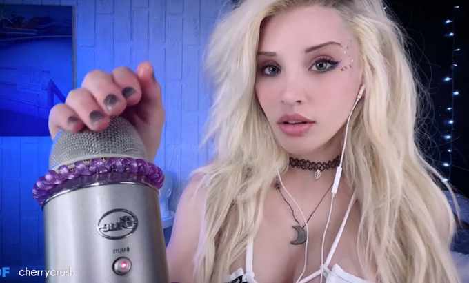 cherry crush ASMR | 麦克风抽吸雪人刺痛