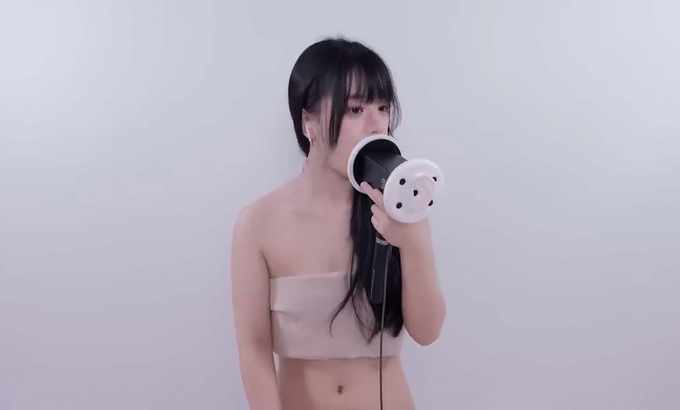晓美 Xiao Mei 无人声 ASMR [3Dio 双耳录音] 沉浸式舔耳ASMR｜助眠神器｜无说话，带来脑部酥麻感｜晓美ASMR