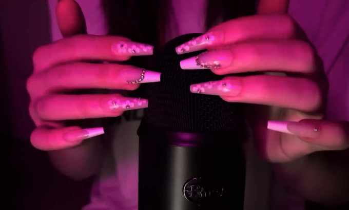 Stars 无人声 [ASMR – 禁止说话] 敲麦克风 😴