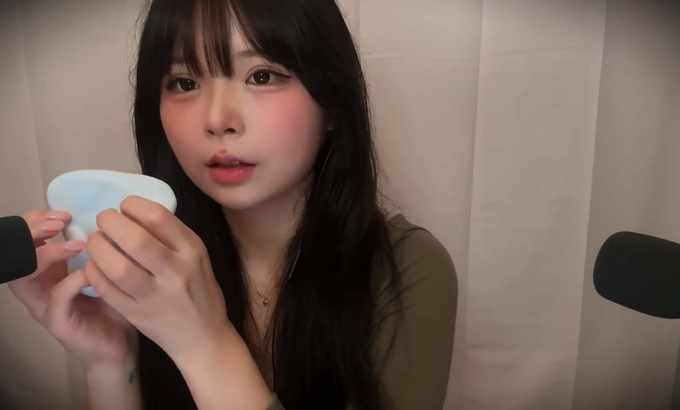 하녕 hanyung ASMR 软绵绵的触感体验评测