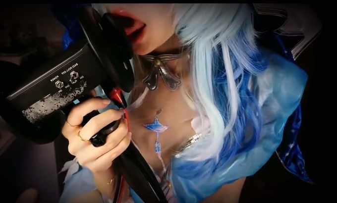 Aki秋水【ASMR 3dio】守岸人助眠视频 秋水 颜面崩坏 口腔音 摩擦音 耳语