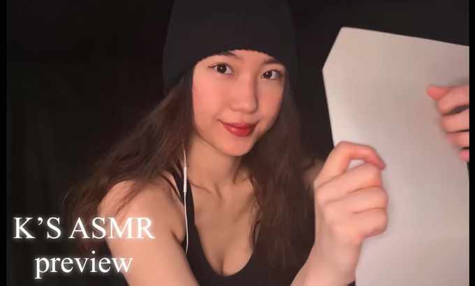 k’s ASMR 无人声 [禁止交谈] ASMR💙蓝色触发器，助您深度睡眠和获得刺激🌌